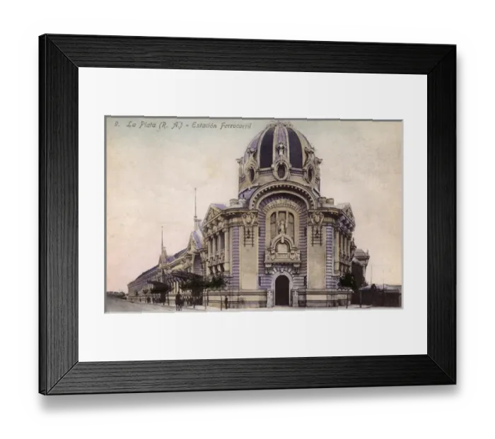Framed Print : La Plata - Argentina - Main Railway Station Framed Print : La Plata - Argentina - Main Railway Station