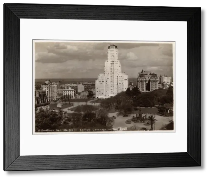 Framed Print : Argentina - Buenos Aires - Piaza San Martin Framed Print : Argentina - Buenos Aires - Piaza San Martin