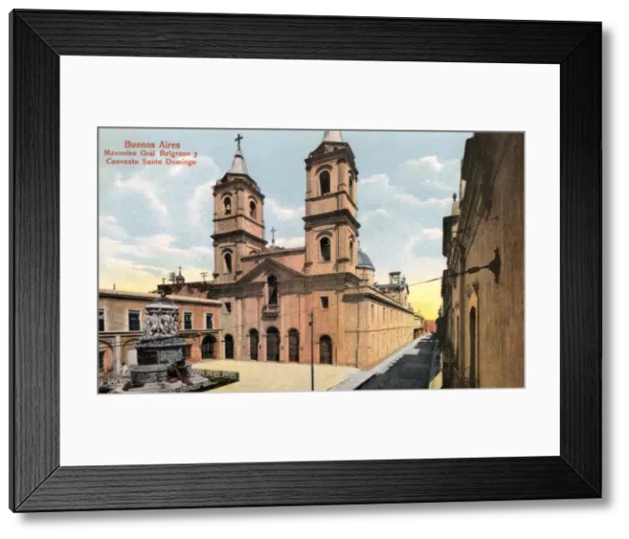 Framed Print : Argentina - Buenos Aires - C. A. Railway Building Framed Print : Argentina - Buenos Aires - C. A. Railway Building