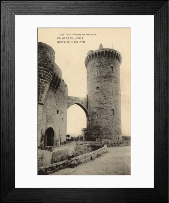 Framed Print : Palma de Mallorca - Bellver Castle Framed Print : Palma de Mallorca - Bellver Castle