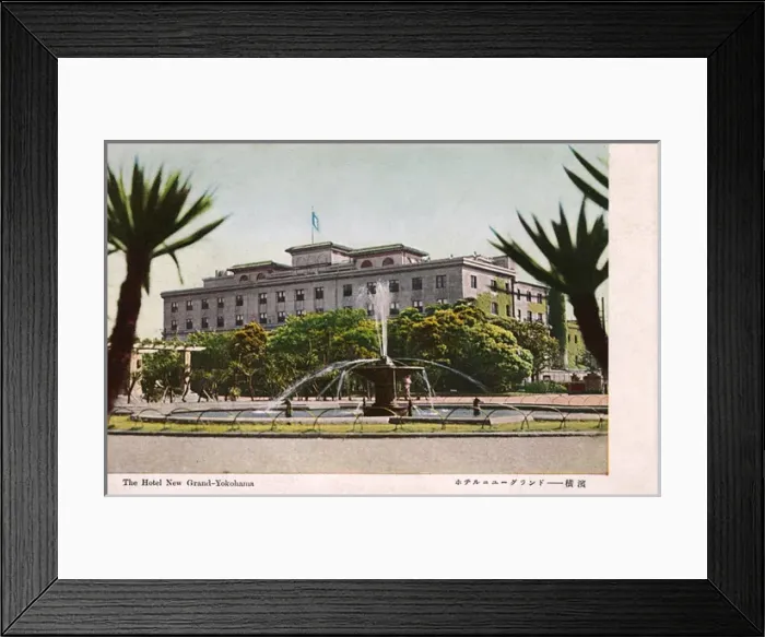 Framed Print : Yokohama, Japan - The Hotel New Grand Framed Print : Yokohama, Japan - The Hotel New Grand