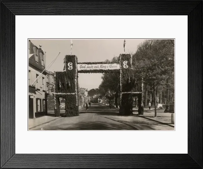 Framed Print : The Coronation of George VI - Celebrations at St Helier Framed Print : The Coronation of George VI - Celebrations at St Helier
