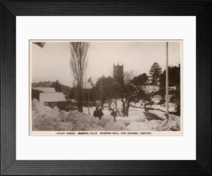 Framed Print : Pakistan - NWFP - Murree, Holy Trinity Church, Mall Road Framed Print : Pakistan - NWFP - Murree, Holy Trinity Church, Mall Road