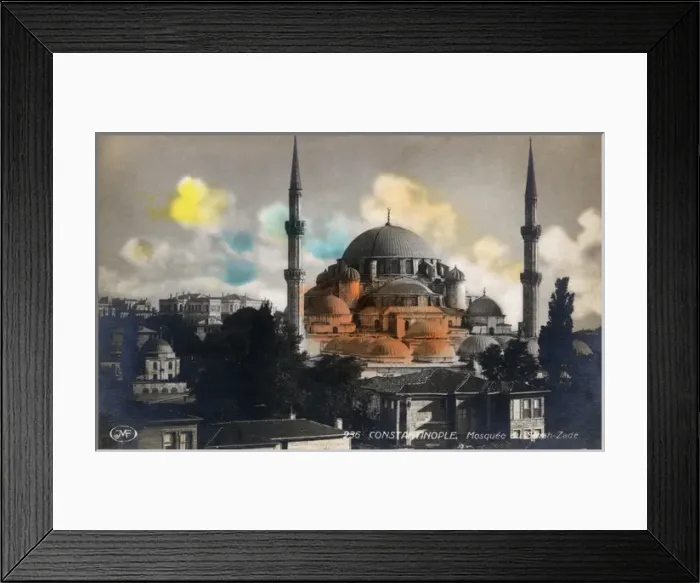 Framed Print : The Sniye Mosque, Istanbul, Turkey The S Framed Print : The Sniye Mosque, Istanbul, Turkey The S