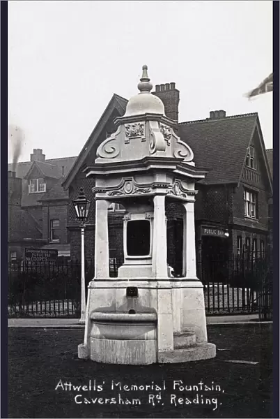 Attwells Memorial Fountain - Caversham Road, Reading