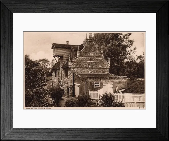 Framed Print : Bourne Mill, Colchester, England Framed Print : Bourne Mill, Colchester, England