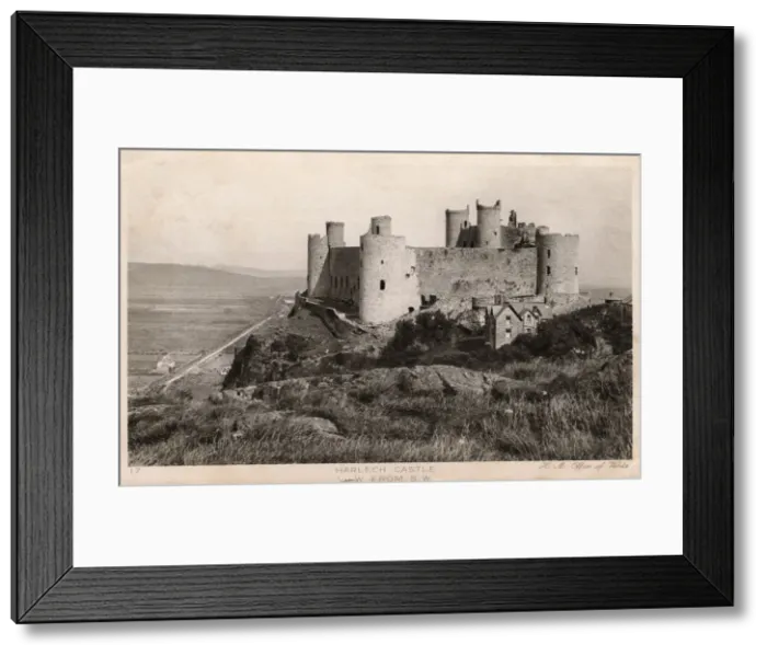 Framed Print : Harlech Castle - Wales Framed Print : Harlech Castle - Wales