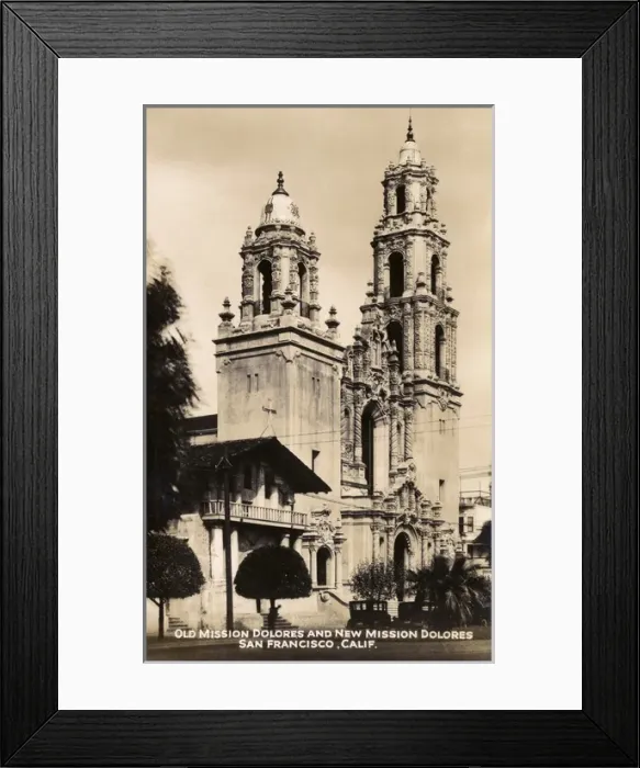 Framed Print : Old Mision San Francisco de Asis, San Francisco Framed Print : Old Mision San Francisco de Asis, San Francisco