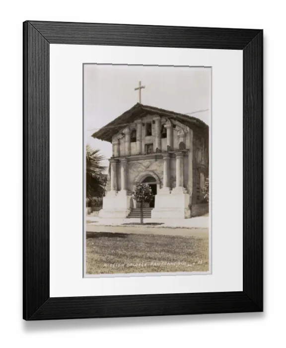 Framed Print : Old Mision San Francisco de Asis, San Francisco, USA Framed Print : Old Mision San Francisco de Asis, San Francisco, USA