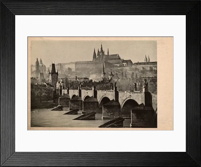 Framed Print : Prague, Charles Bridge Framed Print : Prague, Charles Bridge
