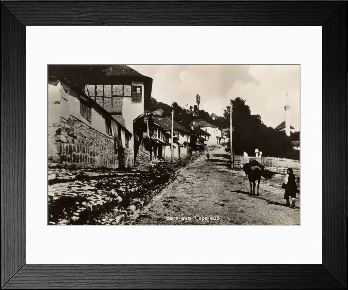Framed Print : Sarajevo, Bosnia Herzegovina - The Turkish Quarter Framed Print : Sarajevo, Bosnia Herzegovina - The Turkish Quarter