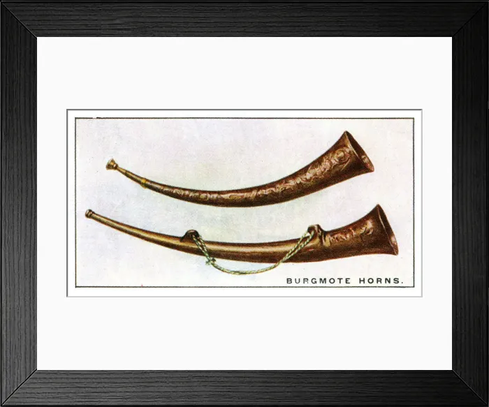 Framed Print : Burgmote Horns Framed Print : Burgmote Horns