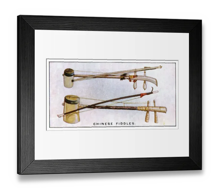 Framed Print : Chinese Fiddles Framed Print : Chinese Fiddles