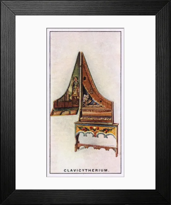 Framed Print : Clavicytherium (Upright Spinet) Framed Print : Clavicytherium (Upright Spinet)