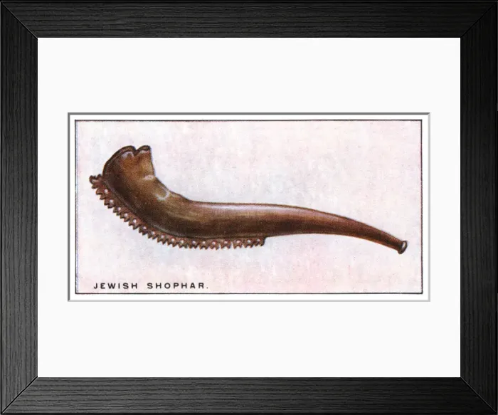Framed Print : Jewish Shophar Framed Print : Jewish Shophar
