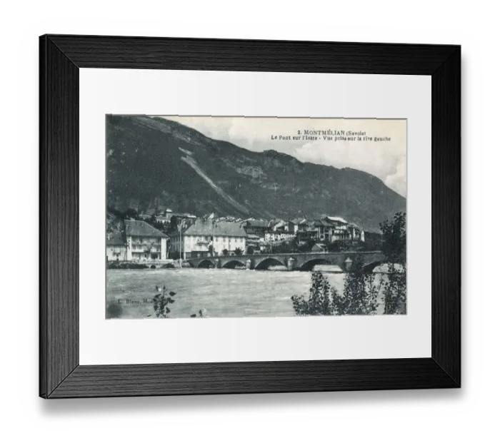 Framed Print : Montmelian, Savoie, France Framed Print : Montmelian, Savoie, France