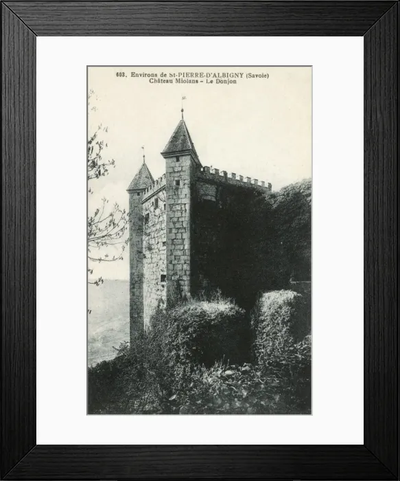 Framed Print : Chateau Miolans, Savoie department, France Framed Print : Chateau Miolans, Savoie department, France