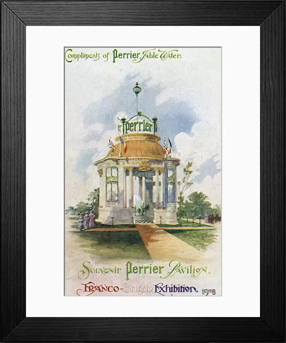 Framed Print : Franco-British Exhibition - The Perrier Pavilion Framed Print : Franco-British Exhibition - The Perrier Pavilion
