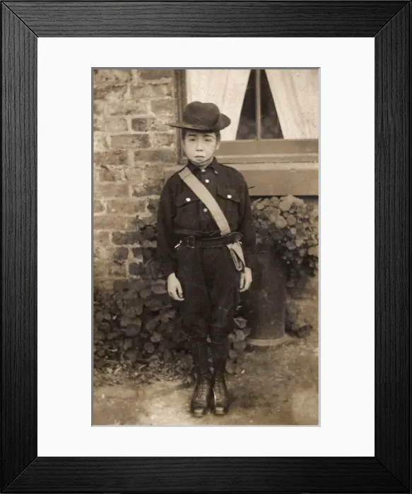 Framed Print : Early Boy Scout Framed Print : Early Boy Scout
