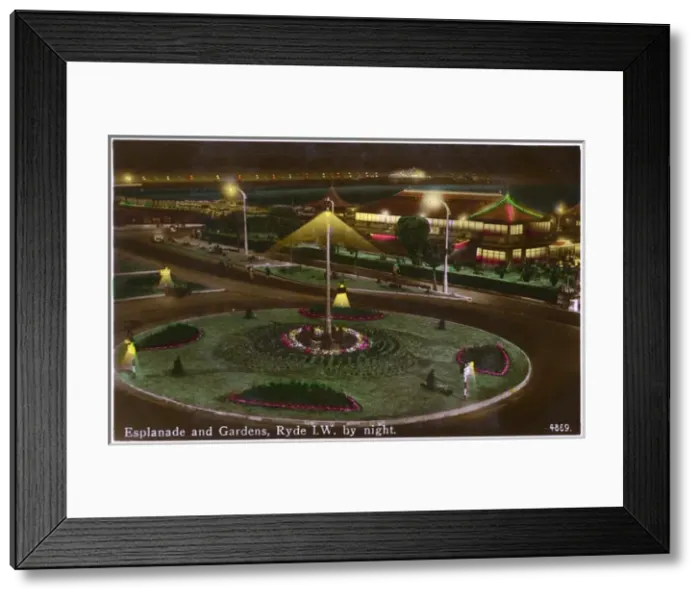 Framed Print : Esplanade and Gardens, Ryde, Isle of Wight Framed Print : Esplanade and Gardens, Ryde, Isle of Wight