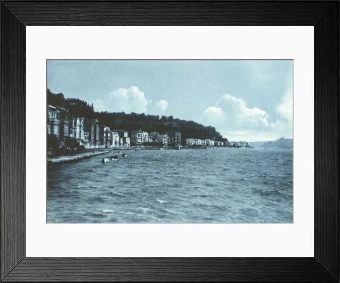 Framed Print : The Bosphorus, Istanbul, Turkey - Buyukdere Framed Print : The Bosphorus, Istanbul, Turkey - Buyukdere