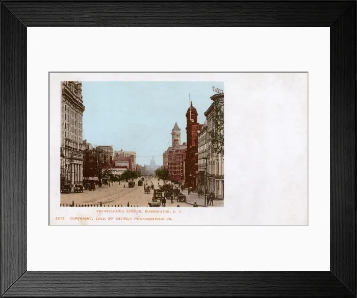 Framed Print : Pennsylvania Avenue, Washington DC, USA Framed Print : Pennsylvania Avenue, Washington DC, USA