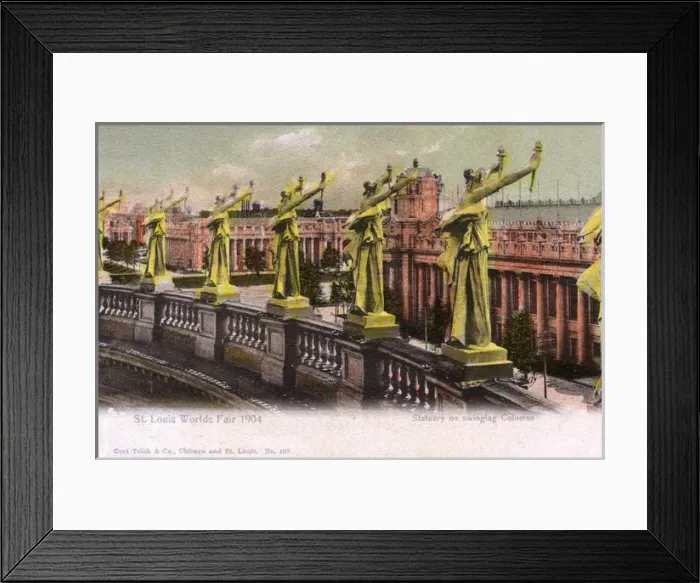 Framed Print : St. Louis Worlds Fair, St. Louis, Missouri, USA Framed Print : St. Louis Worlds Fair, St. Louis, Missouri, USA