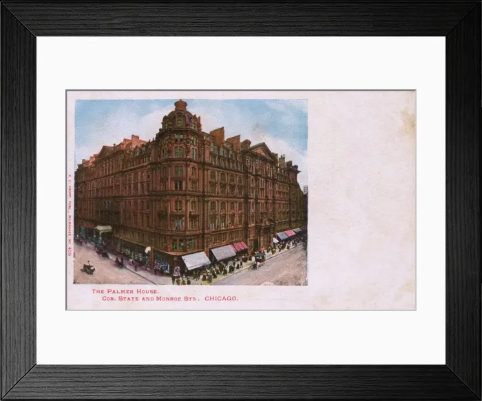 Framed Print : The Palmer House, Chicago, USA Framed Print : The Palmer House, Chicago, USA
