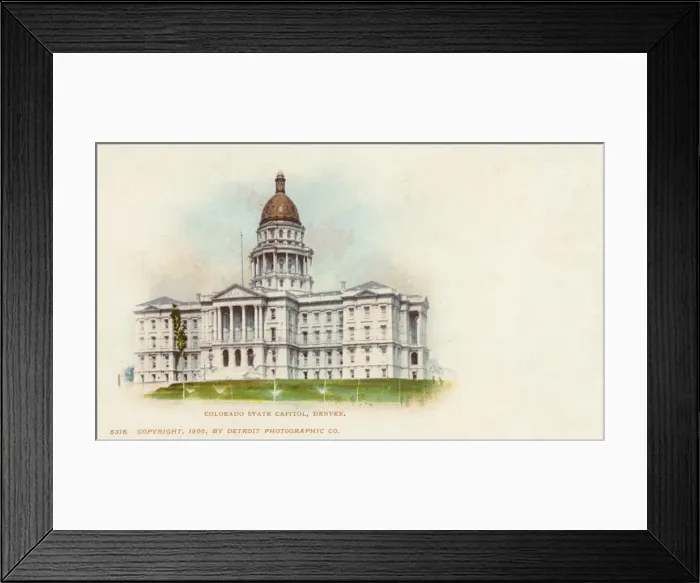 Framed Print : Denver, Colorado, USA - Colorado State Capital Building Framed Print : Denver, Colorado, USA - Colorado State Capital Building