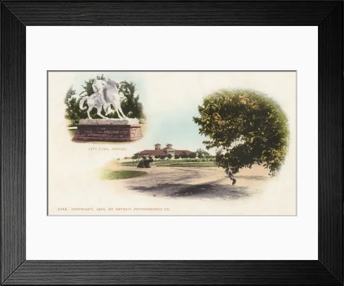Framed Print : City Park, Denver, Colorado, USA Framed Print : City Park, Denver, Colorado, USA