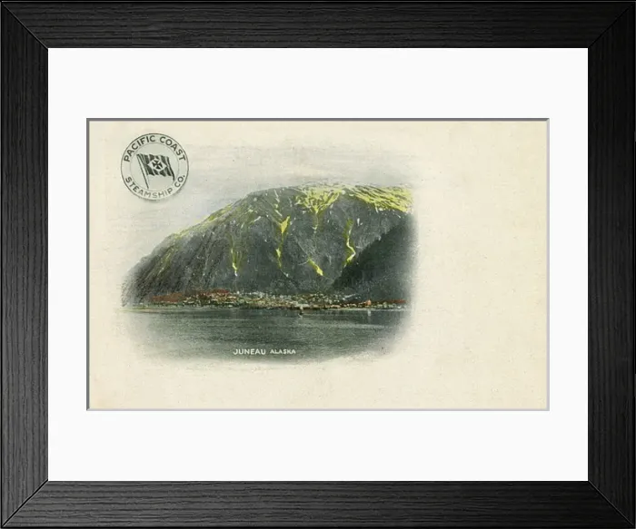 Framed Print : Juneau, Alaska, USA Framed Print : Juneau, Alaska, USA
