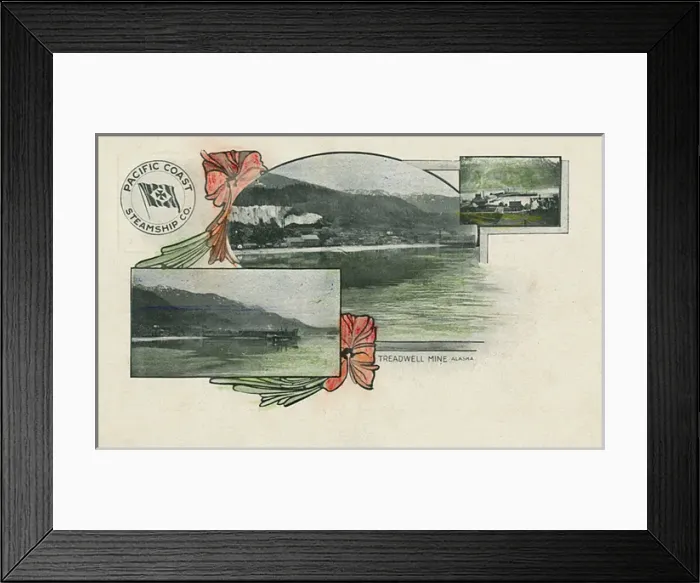 Framed Print : Treadwell Gold Mine, Alaska, USA Framed Print : Treadwell Gold Mine, Alaska, USA
