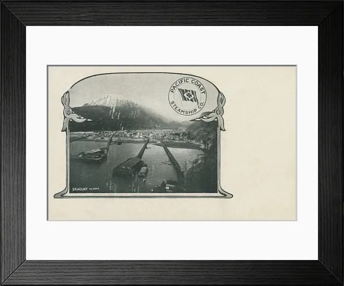 Framed Print : Skaguay, Alaska, USA Framed Print : Skaguay, Alaska, USA