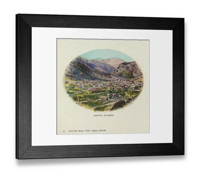 Framed Print : Manitou, Colorado, USA Framed Print : Manitou, Colorado, USA