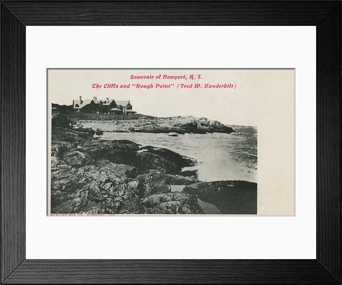 Framed Print : Fred W. Vanderbilts home at Newport, Rhode Island Framed Print : Fred W. Vanderbilts home at Newport, Rhode Island