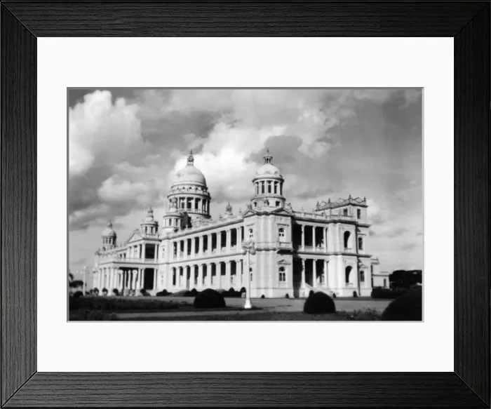 Framed Print : Lalitha Mahal Guest Palace - Mysore, India Framed Print : Lalitha Mahal Guest Palace - Mysore, India