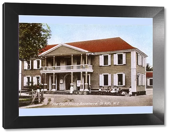 St. Kitts, West Indies - Basseterre - The Courthouse