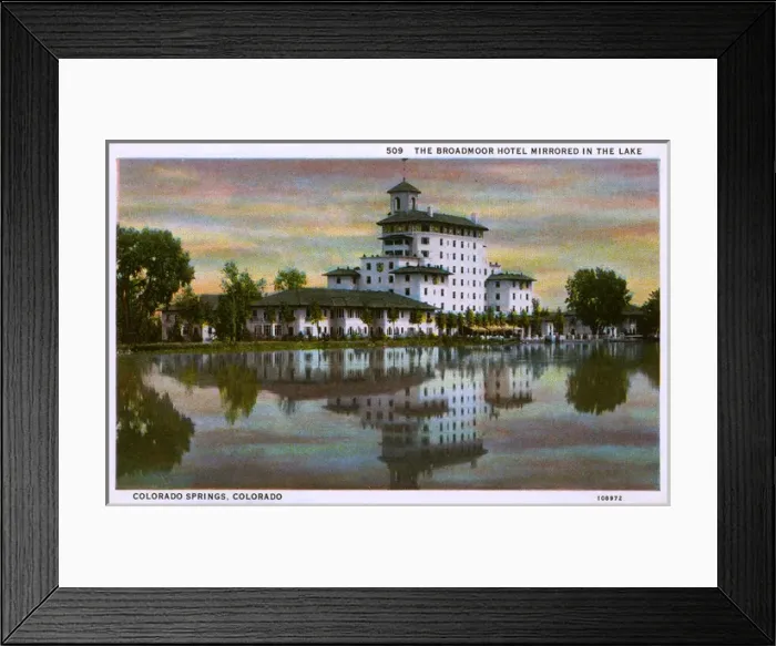 Framed Print : Broadmoor Hotel, Colorado Springs, Colorado, USA Framed Print : Broadmoor Hotel, Colorado Springs, Colorado, USA