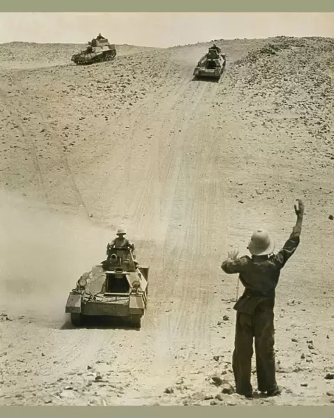 6th Battalion Royal Tank Corps - manoeuvres in Egypt