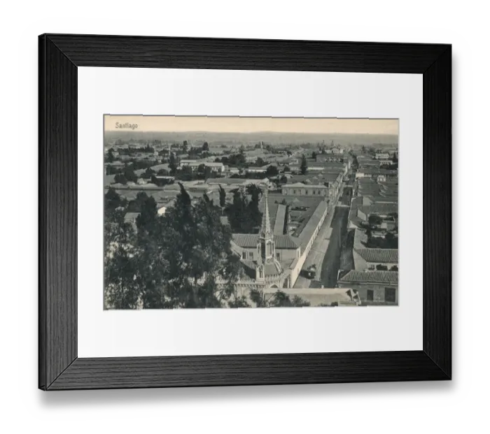 Framed Print : Santiago, Chile Framed Print : Santiago, Chile