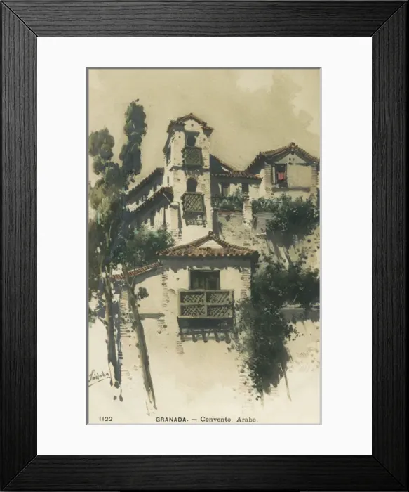 Framed Print : Arab Convent - Granada, Spain Framed Print : Arab Convent - Granada, Spain