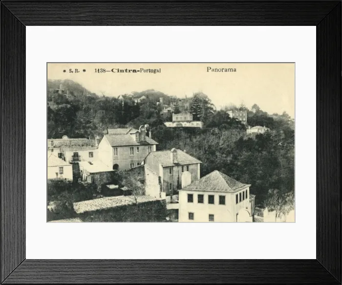 Framed Print : Sintra, Portugal - Houses on the hillside Framed Print : Sintra, Portugal - Houses on the hillside