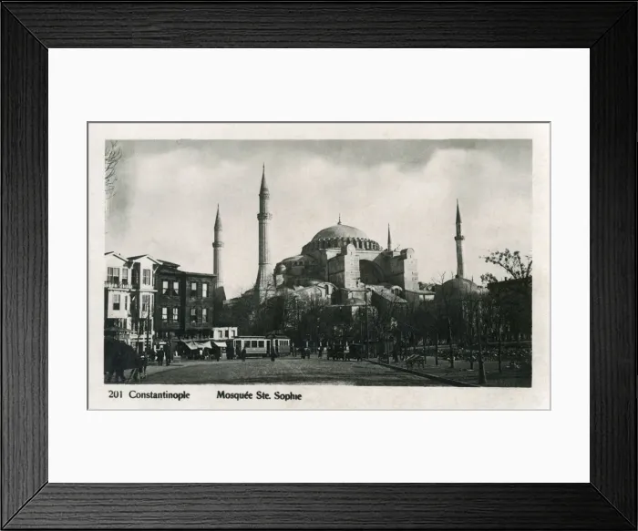 Framed Print : Istanbul, Turkey - Ayasofya Framed Print : Istanbul, Turkey - Ayasofya