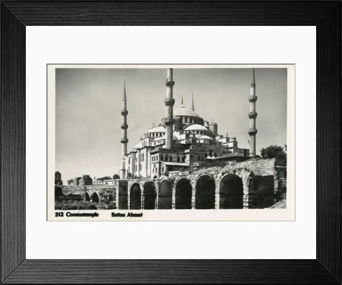 Framed Print : Istanbul, Turkey - Sultanahmet Mosque Framed Print : Istanbul, Turkey - Sultanahmet Mosque