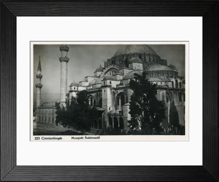 Framed Print : Istanbul, Turkey - Suleymaniye Mosque Framed Print : Istanbul, Turkey - Suleymaniye Mosque