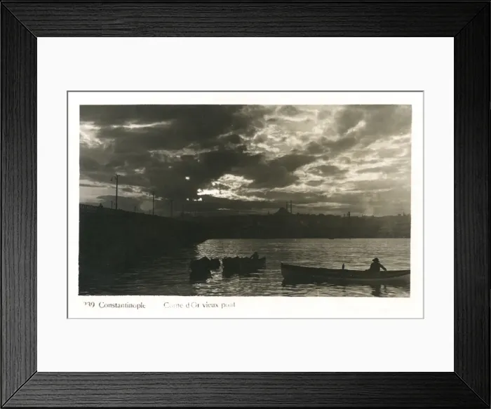 Framed Print : Istanbul, Turkey - Golden Horn at sunset Framed Print : Istanbul, Turkey - Golden Horn at sunset