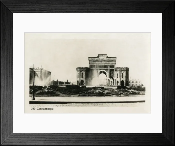 Framed Print : Istanbul, Turkey - Entrance to the University Framed Print : Istanbul, Turkey - Entrance to the University