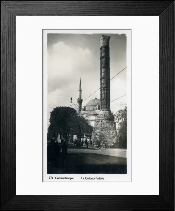 Framed Print : Istanbul, Turkey - The Burnt Column Framed Print : Istanbul, Turkey - The Burnt Column