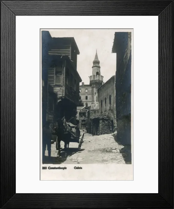 Framed Print : Istanbul, Turkey - Mosque in Karabas Quarter, Tophane Framed Print : Istanbul, Turkey - Mosque in Karabas Quarter, Tophane