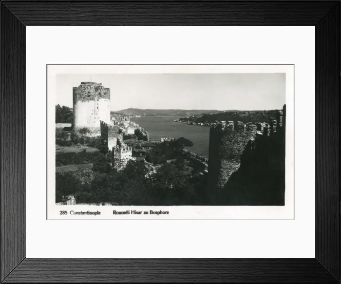 Framed Print : Istanbul, Turkey - Rumeli Hisari on the Bosphorus Framed Print : Istanbul, Turkey - Rumeli Hisari on the Bosphorus